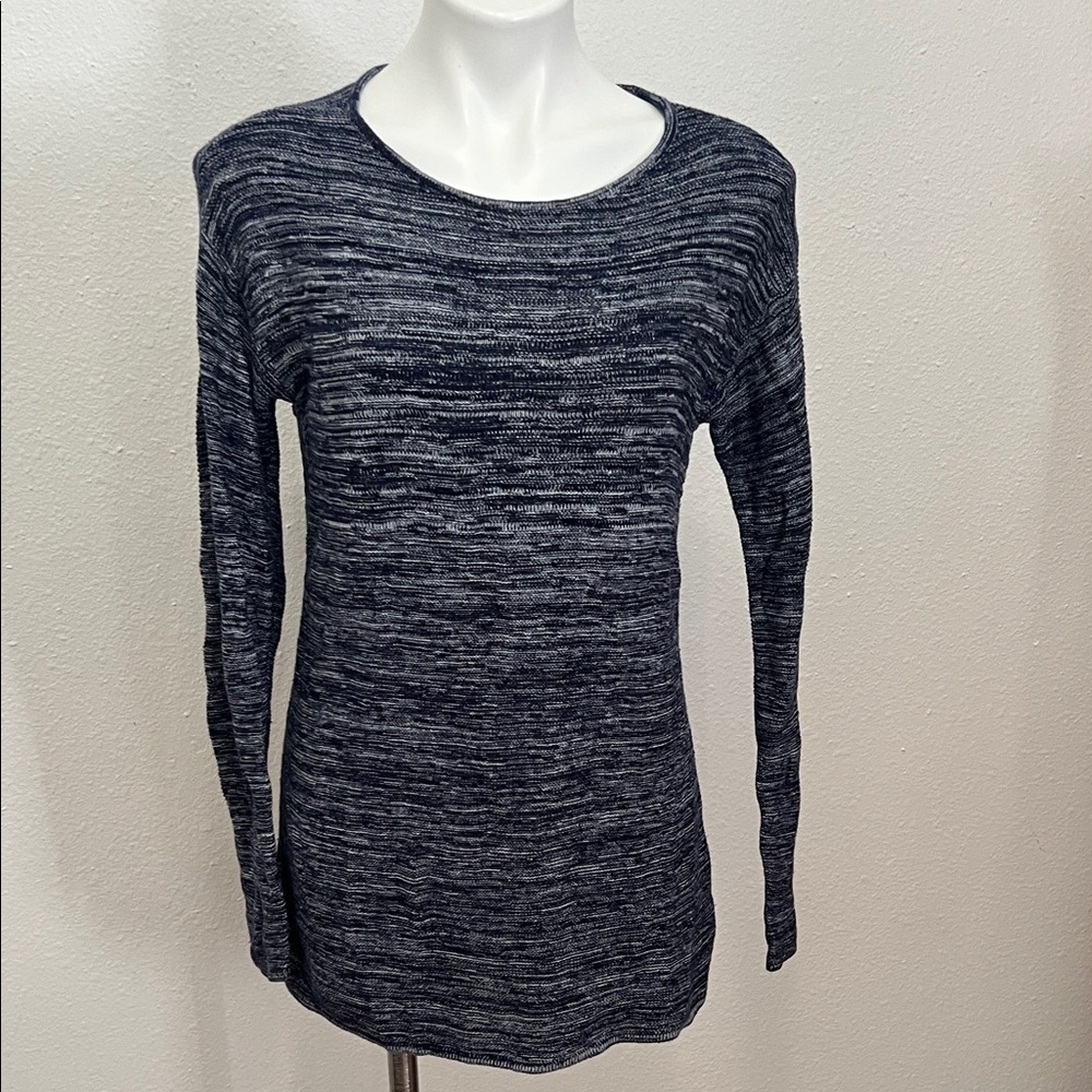 Ellen Tracy Blue Pullover Sweater Sz S
